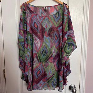 Kenneth Cole Reaction Mini Kaftan / Cover Up